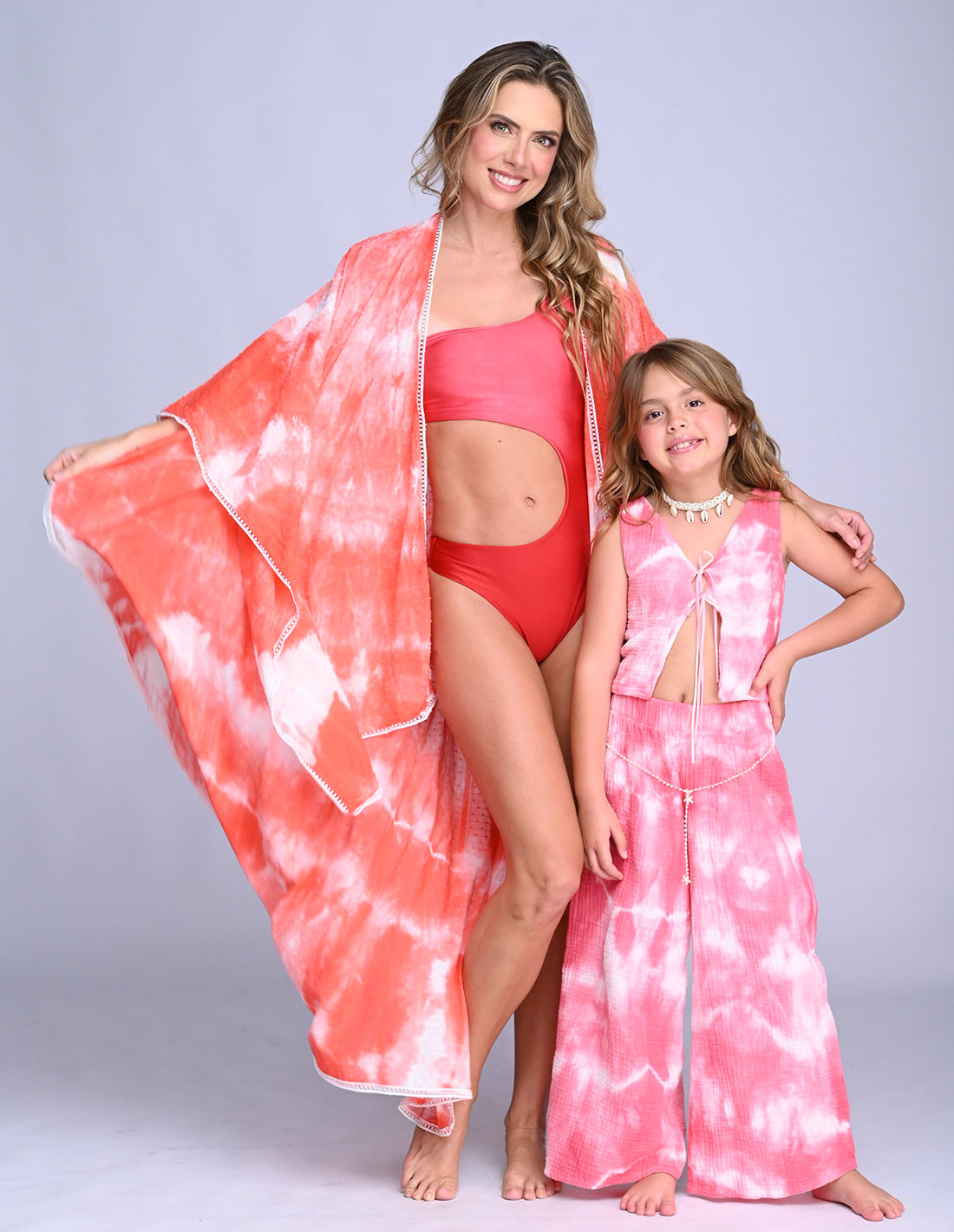 Elio Kimono Spotted Chrysan. Hand-Dyed Kimono In Spotted Chrysan