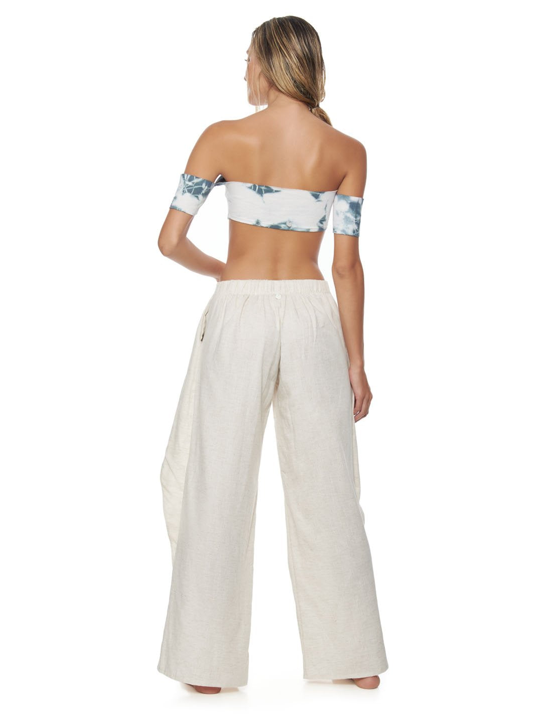 Diani Pant Ivory. Beach Pant In Ivory. Entreaguas
