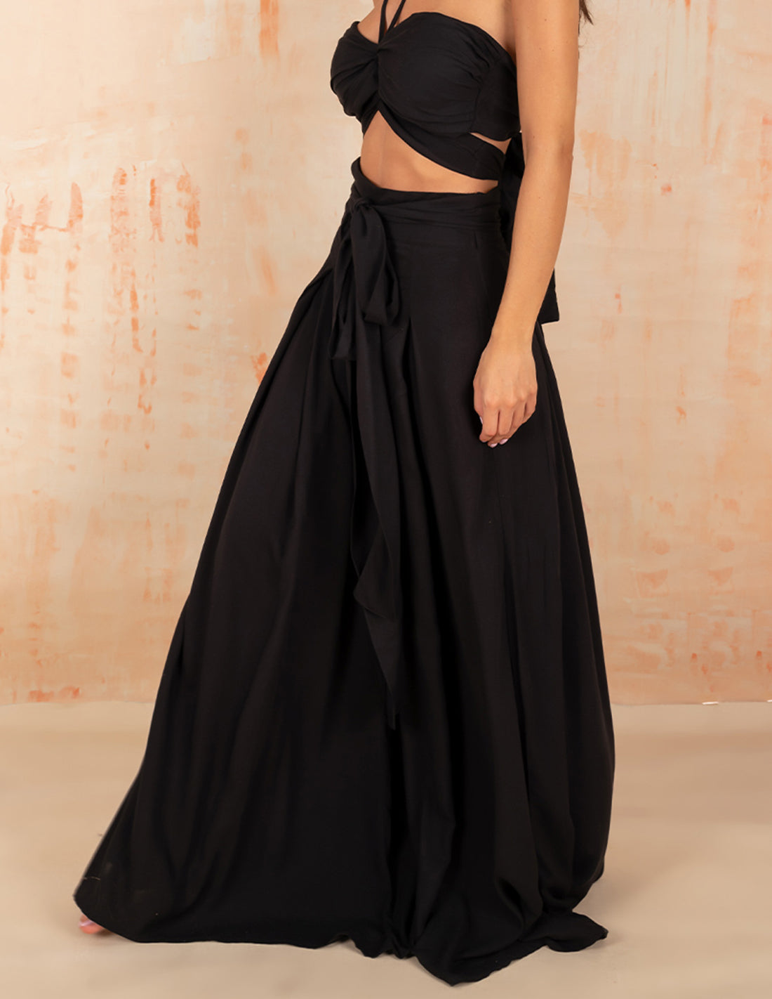 Sunshine Pant Black. Beach Pant In Black. Entreaguas