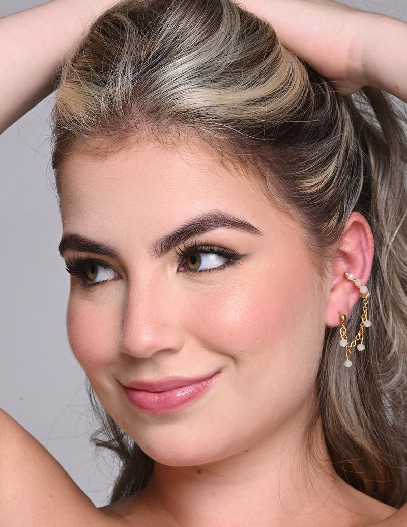 Haze Earring Ivory. Earring In Ivory