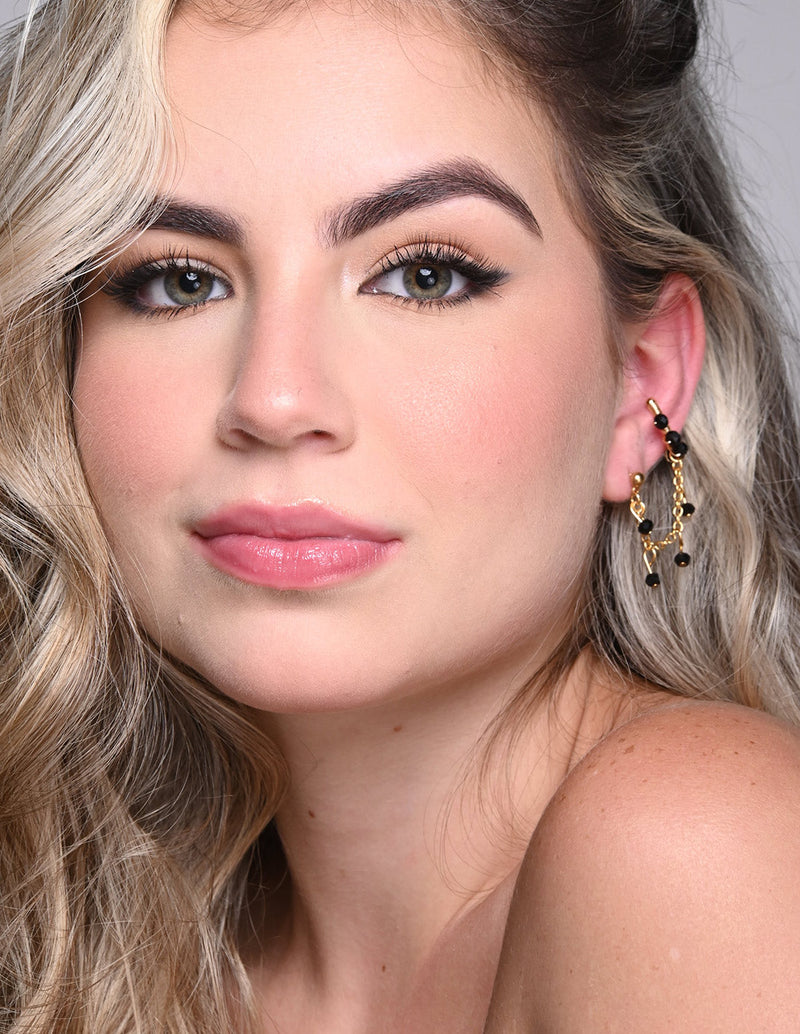 Haze Earring Black. Earring In Black