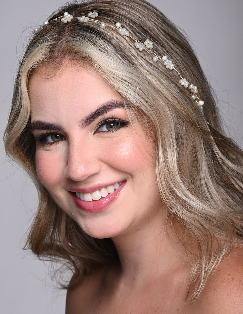 Lod Tiara Ivory. Tiara In Ivory