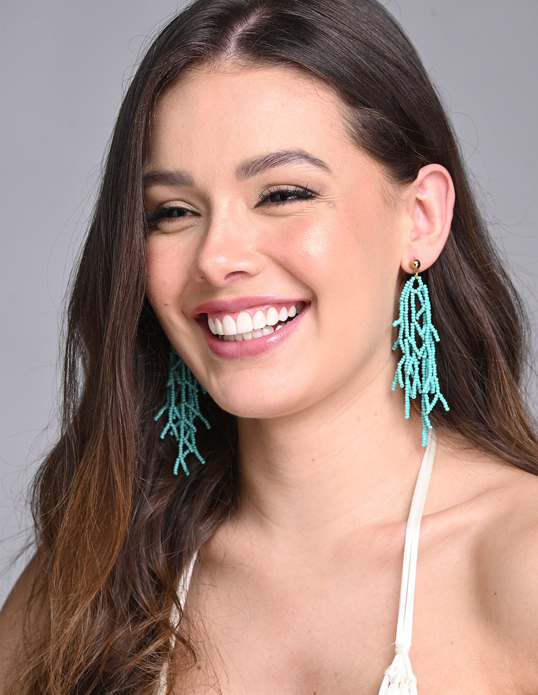 Eirene Earring Mint Green. Earring In Mint Green