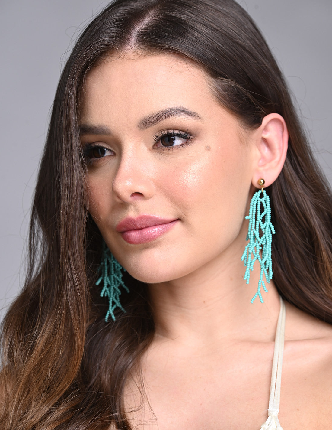 Eirene Earring Mint Green. Earring In Mint Green