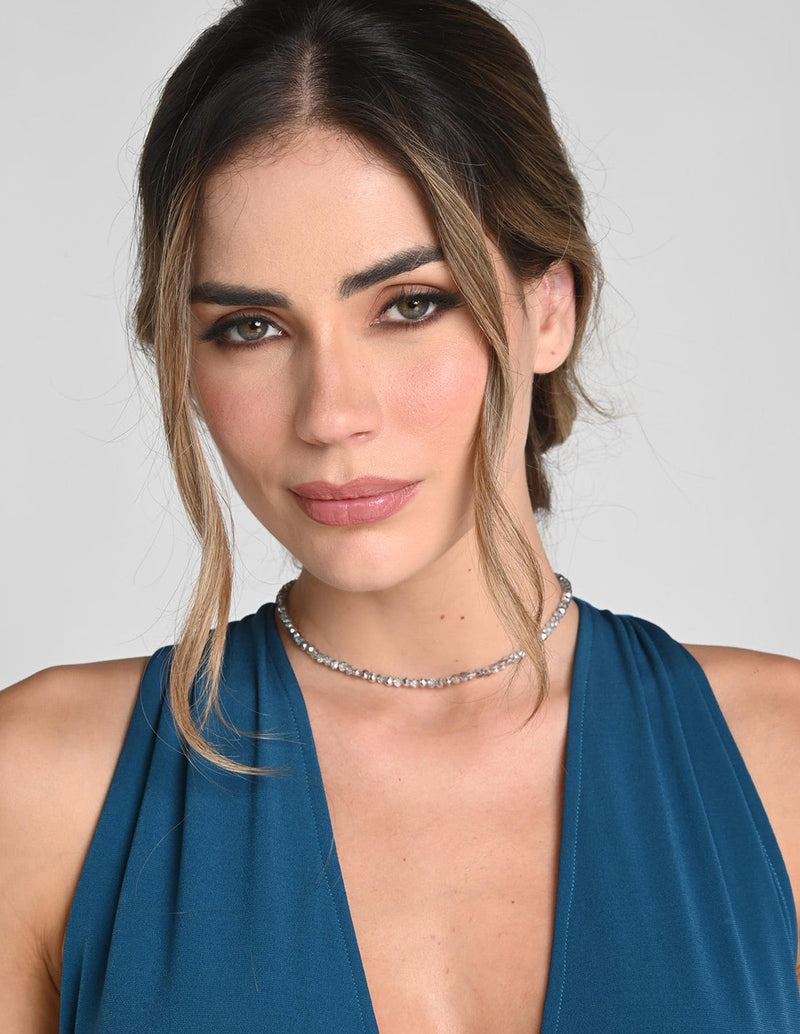 Kiran Choker Silver. Choker In Silver