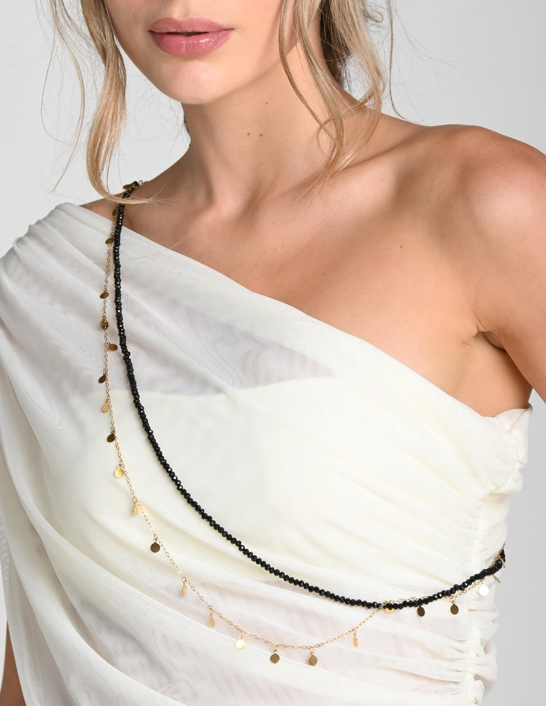 Suri Necklace Black. Necklace In Black