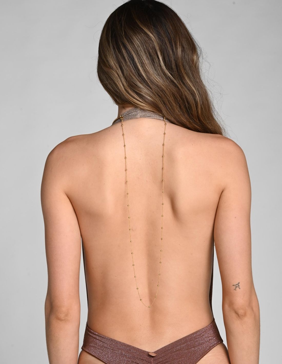 Luz Choker Golden. Choker In Golden