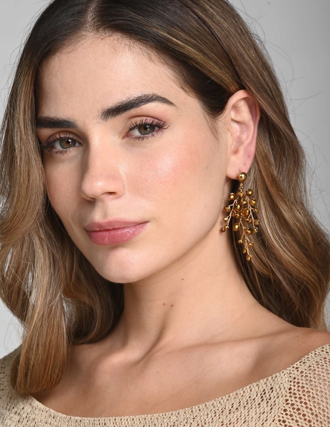 Elara Earring Golden. Earring In Golden