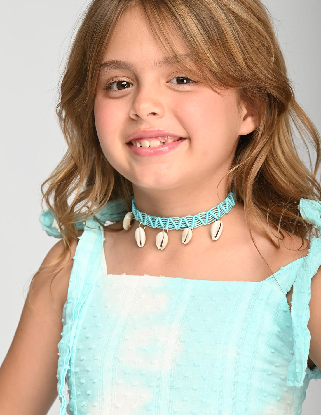 Amiel Choker Blue Sky. Choker In Blue Sky