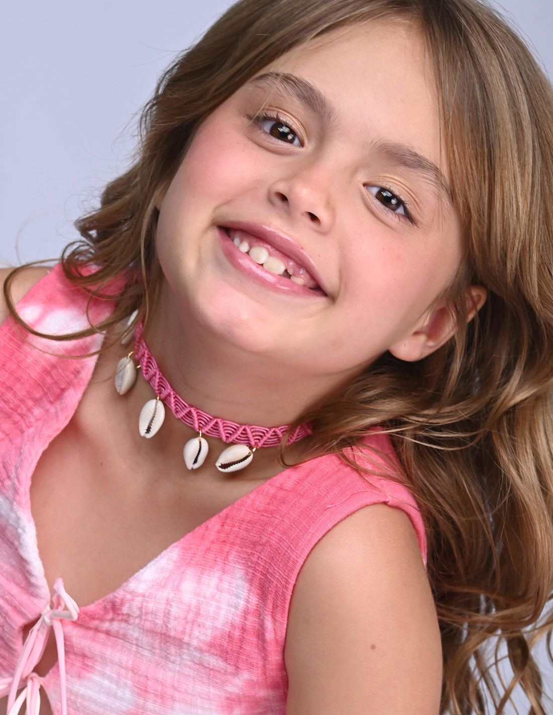 Amiel Choker Fuchsia. Choker In Fuchsia