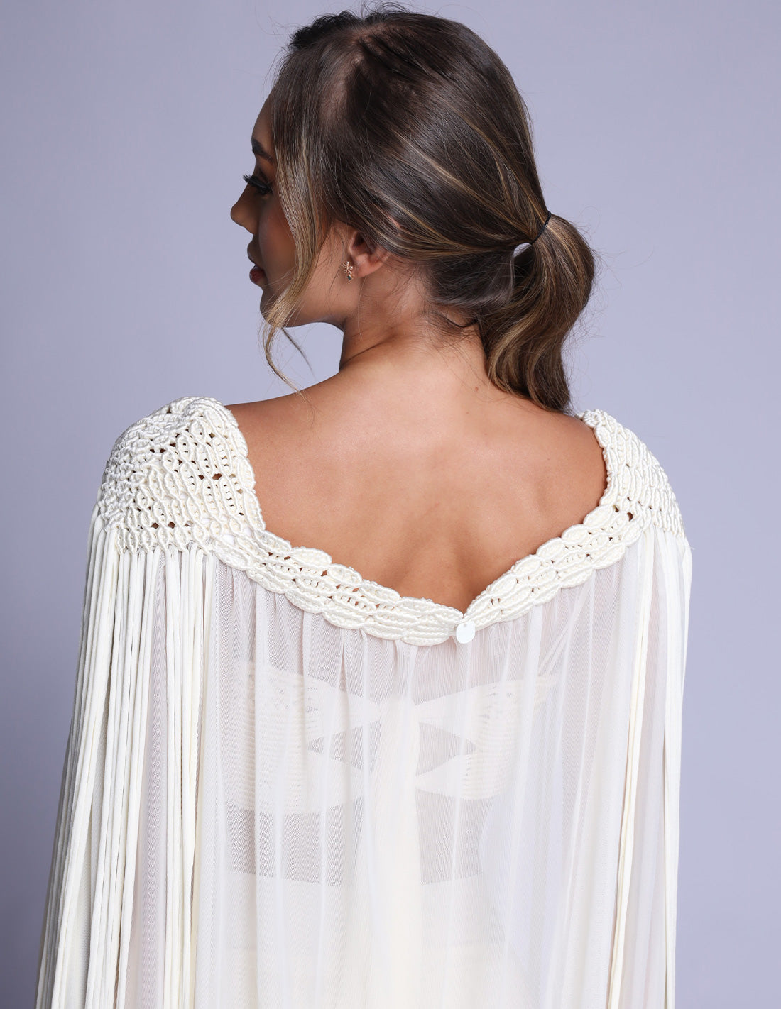 Voile Cape Ivory