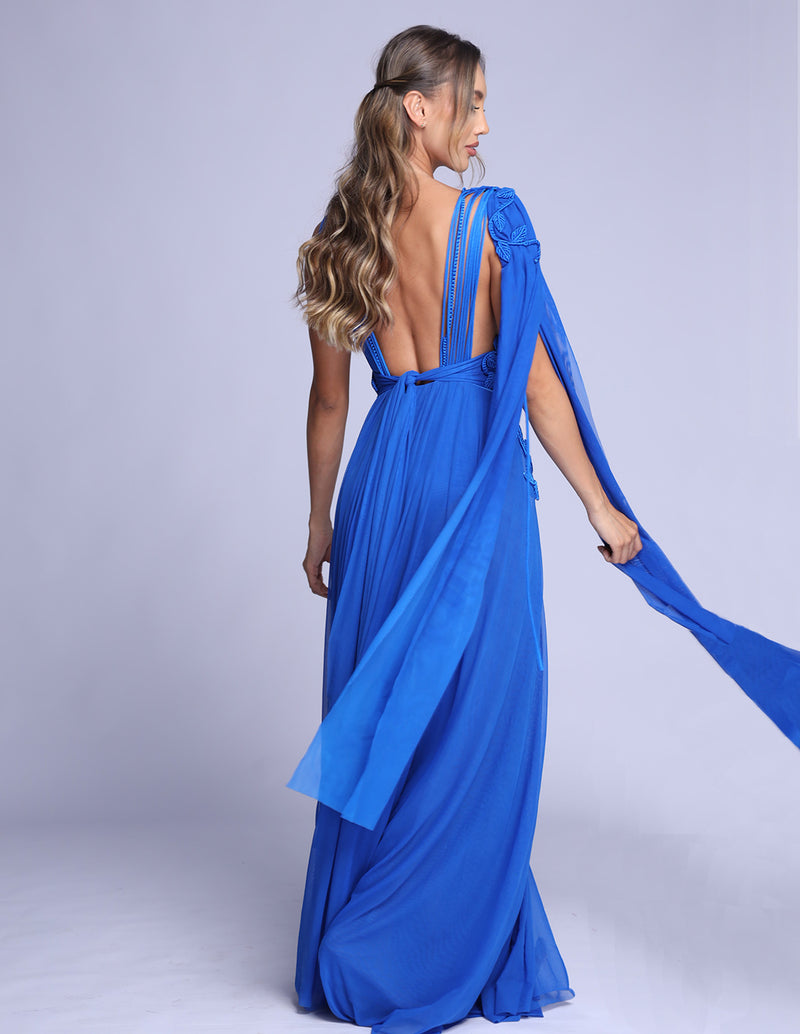 Copérnico Dress Royal Blue