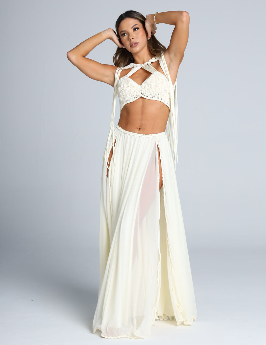 Warrior & Blooming Outfit Ivory