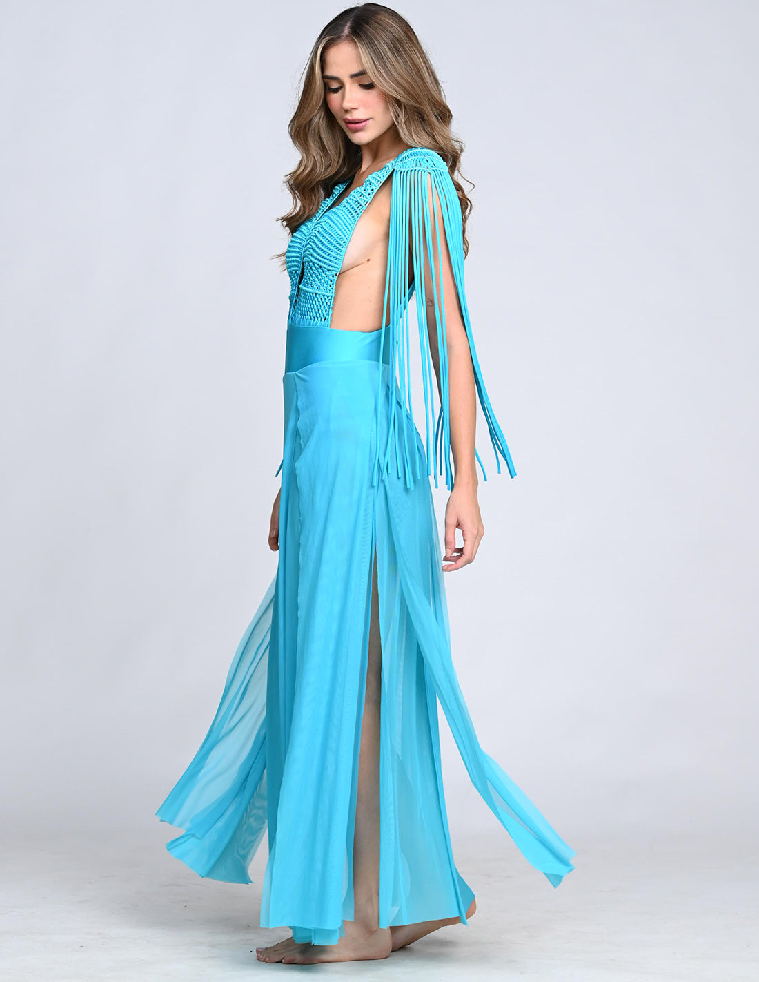 Umbra Dress Faded Sky Blue