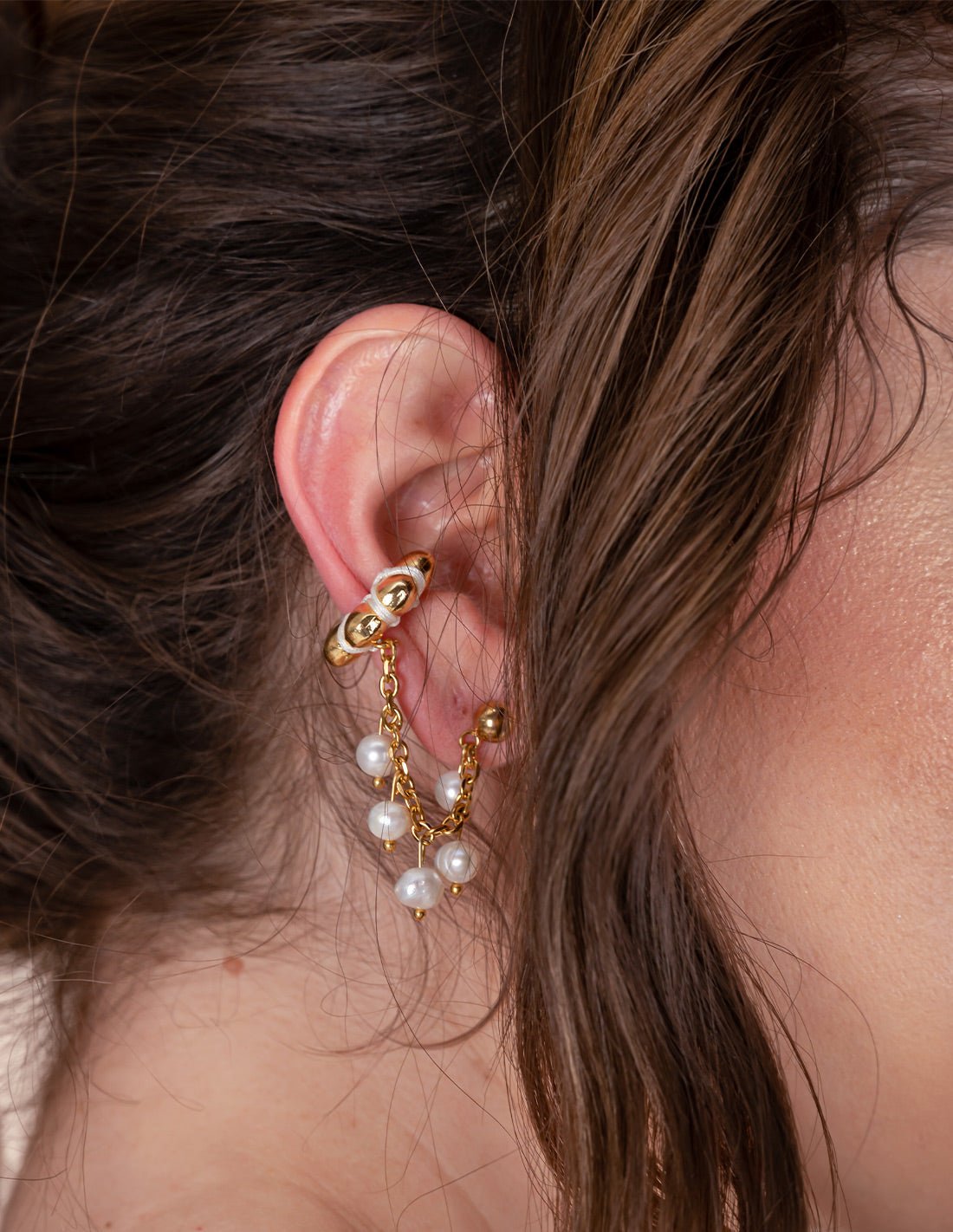 Chandelier Earring Crystal - Earring - Entreaguas Wearable Art