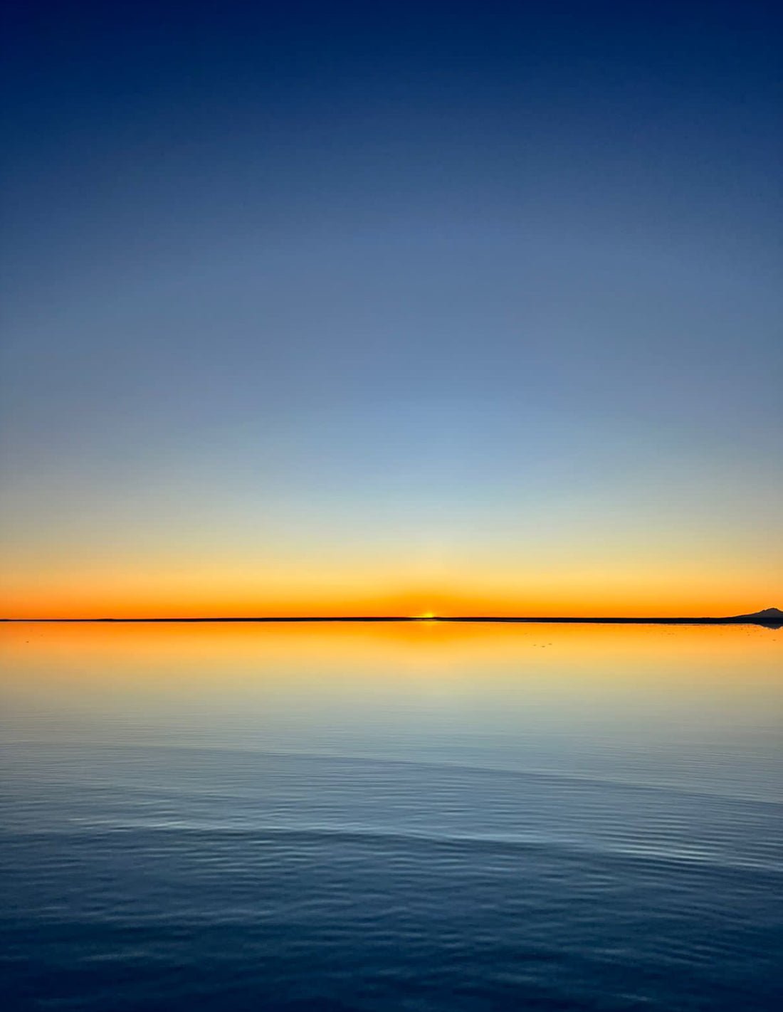 Feel Bottom Uyuni Sunset