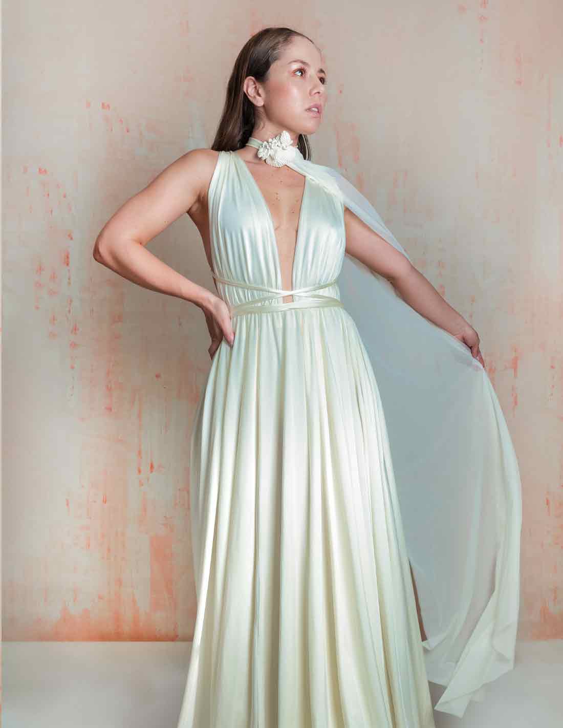 Fluorescent Neck Ivory