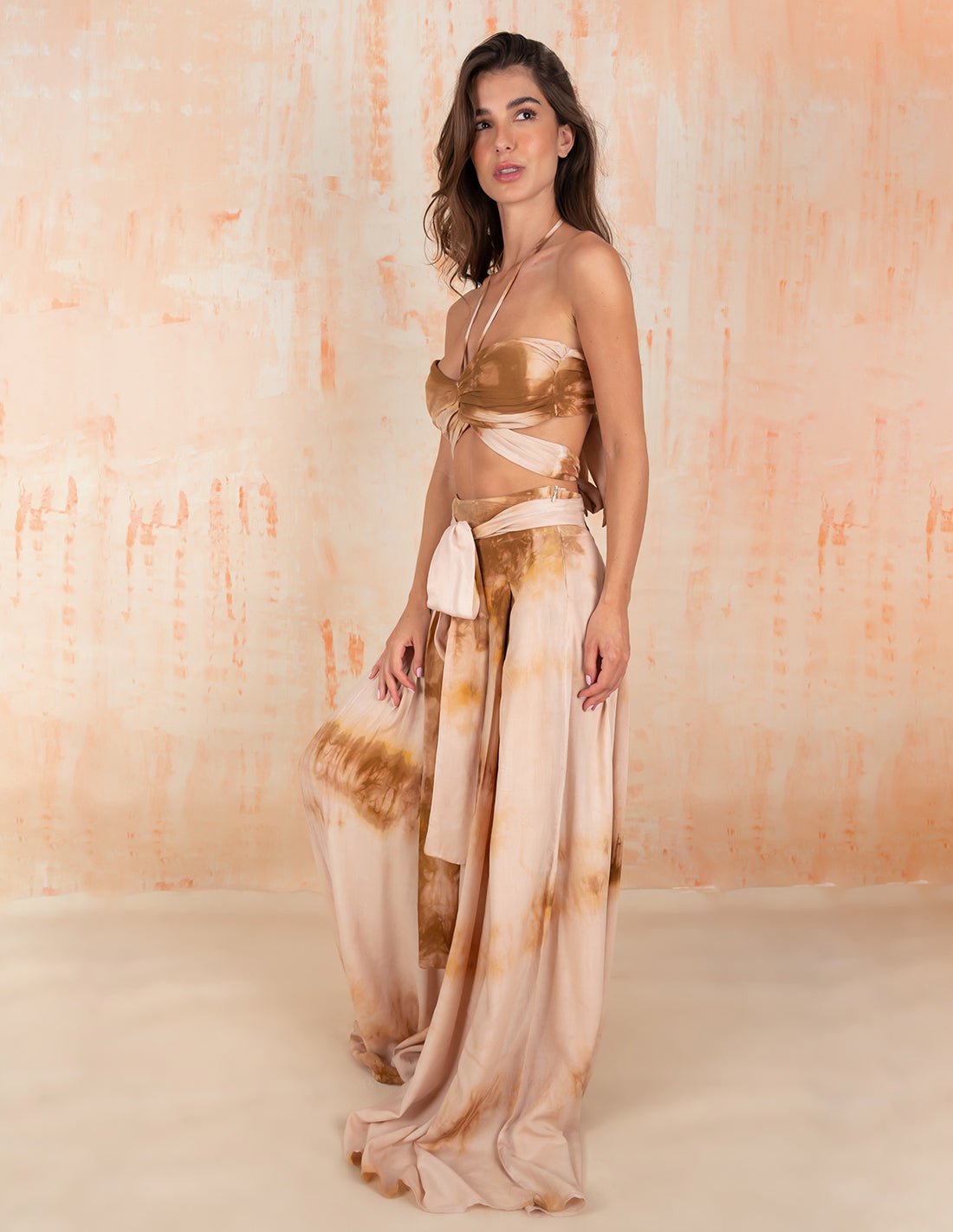 Hot Sand Top Spotted Nude - Top - Entreaguas Wearable Art