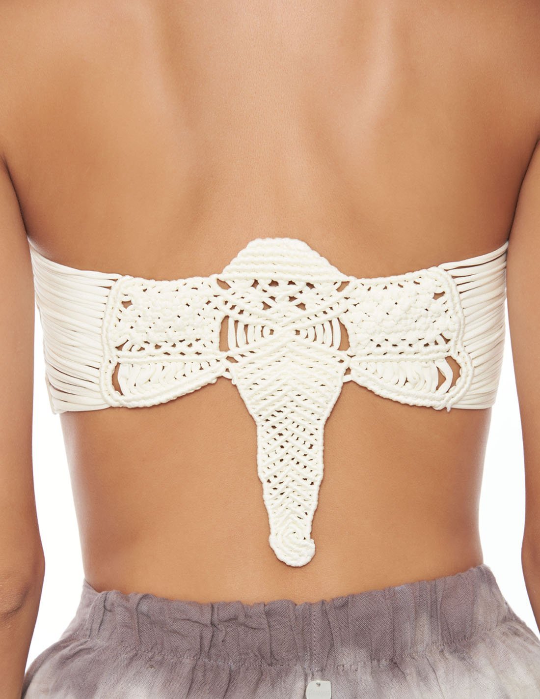 Ikoku Top Ivory - Top - Entreaguas Wearable Art