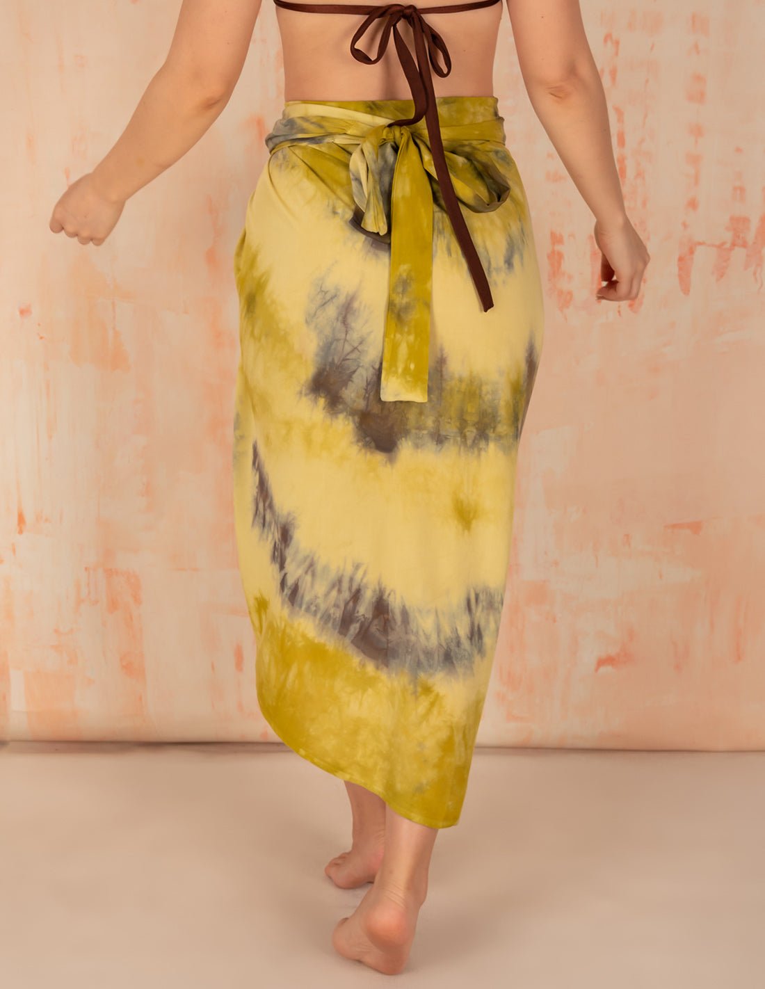 Soul Skirt Spotted Olive + Silver Olive - Skirt - Entreaguas Wearable Art