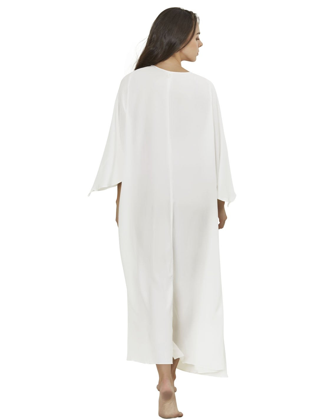 beach kimono in ivory earth eck012001 2