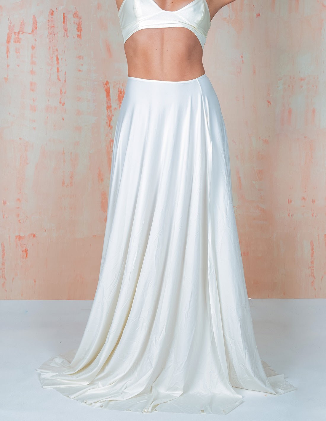 Meadow Skirt Ivory - Skirt - Entreaguas Wearable Art